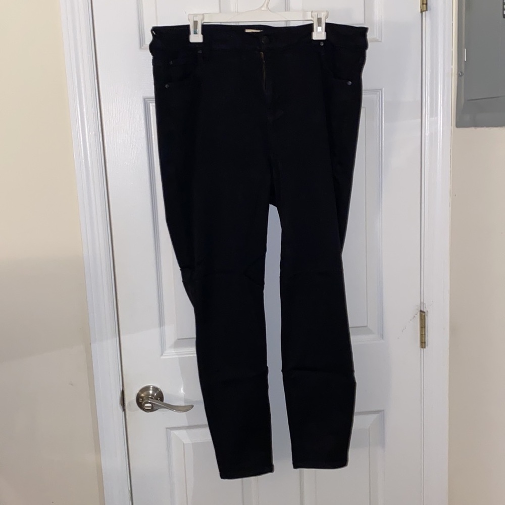 Black RWN Skinny Jeans